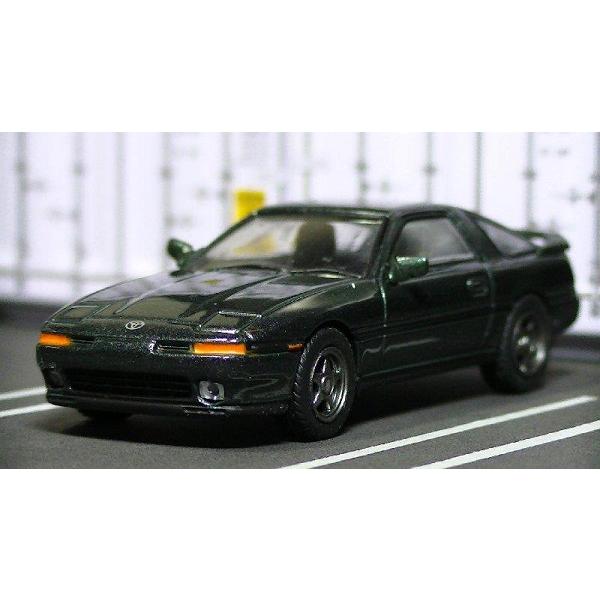 新品 京商 ファミリーマート限定1/64 64コレクション Toyota Supra 70　ダークグ...