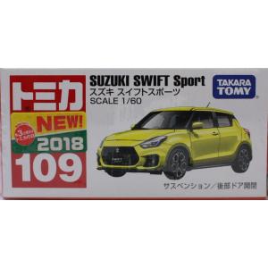 新品 トミカ 109 スズキ スイフトスポーツ 新車シール 240001026894｜minicars