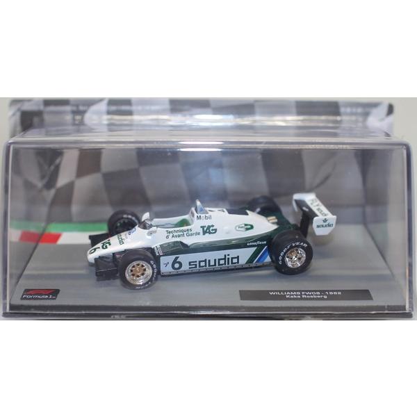 新品 1/43　F1マシンコレクション ウイリアムズFW08 ケケ・ロズベルグ 1982 24000...