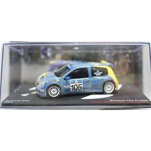 新品 1/43 デアゴスティーニ ラリーカーコレクション ルノー Cllo S1600 240001...