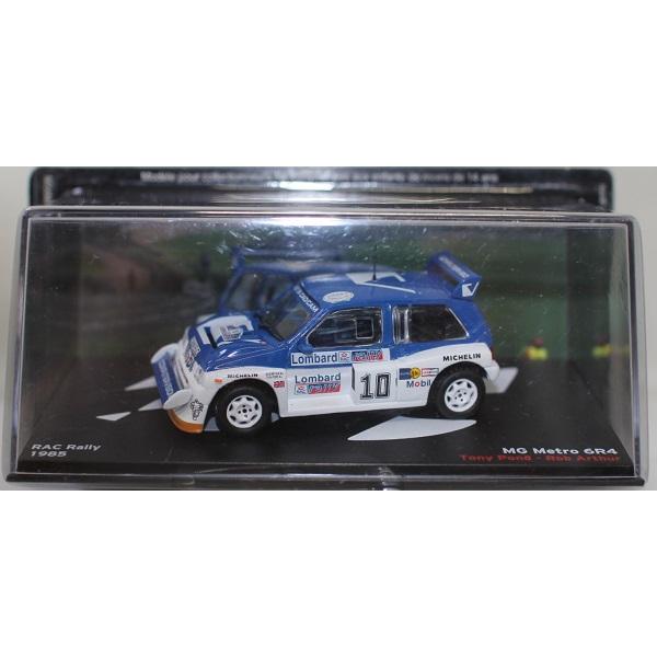 新品 1/43 デアゴスティーニ ラリーカーコレクション MG Metro 6R4 1985 240...