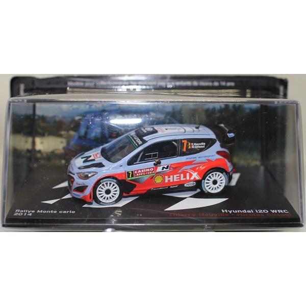 新品 1/43 デアゴスティーニ ラリーカーコレクション ヒュンダイ i20 WRC 2014 24...
