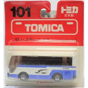 【USED】トミカ　日本製　ブリスター　101　ＪＲ　ハイウェイバス　1/145 240001014544｜minicars