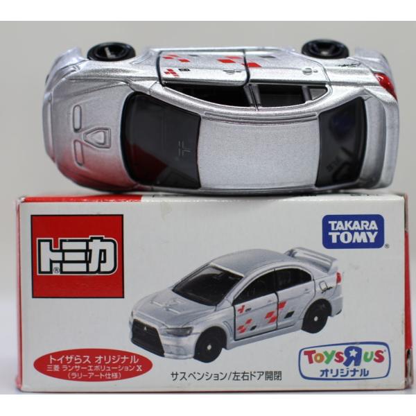 USED　トミカ　トイザらス　　三菱ランサーエボルーションX　ラリーアート仕様　 240001021...