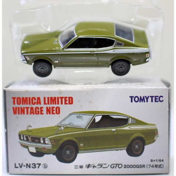 USED トミカリミテッドヴィンテージ TLV-N37b ギャランGTO GSR (緑) 74年式 ...