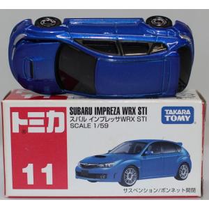 USED トミカ 11 スバル インプレッサWRX STI 240001026982｜minicars