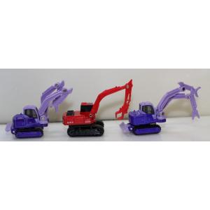 USED 傷有 トミカ 特殊工事車両３台セット　 240001032847