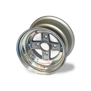 スピードスター　FL-II　10インチホイール SSR SPEEDSTAR FL-2 10インチ 6.5J -3 4-101.65 ガンメタリック