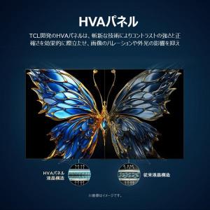 TCL 4K 液晶テレビ 55V型 正規品 5...の詳細画像4