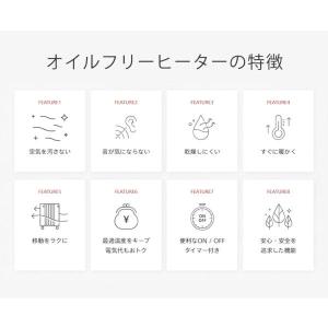 [在庫処分]ディンプレックス オイルフリーヒー...の詳細画像2