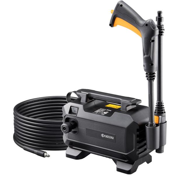 京セラ(リョービ) 高圧洗浄機 KJP-1220 ブラック 正規品 収納・多用途40Lバケツ コンパ...