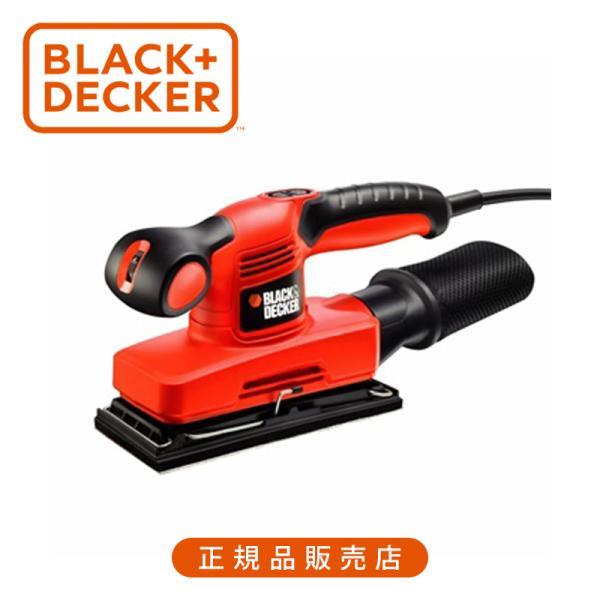 ブラック・アンド・デッカー(BLACK＋DECKER) コンパクトオービタルサンダー KA320E ...