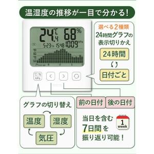 タニタ(TANITA) グラフ付き デジタル温...の詳細画像4