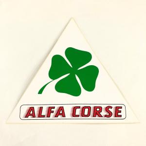 ALFA CORSE　ステッカー　大｜minimaruyama