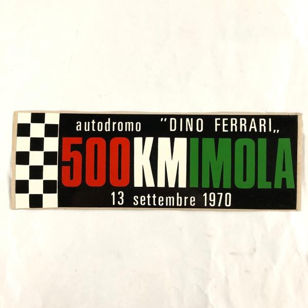 現品　autodromo FERRARI DINO  500KM IMOLA ステッカー