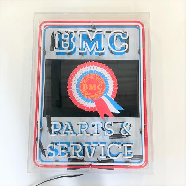 現品　BMC　PARTS＆SERBVICE　ネオンサイン