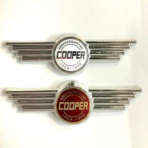 ローバー 丸型フロントエンブレム(COOPERブラック) : ミニマルヤマ