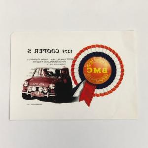 BMC　1275　COOPER　S　アイロンプリントシート｜minimaruyama