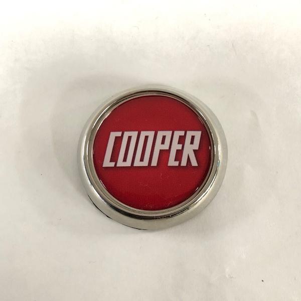 丸型フロントエンブレム(COOPERレッド)
