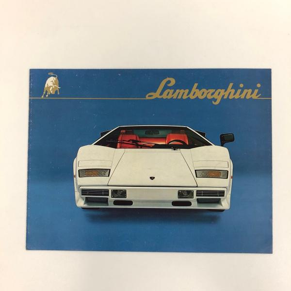 現品　ランボルギーニ　カウンタック　LP500S　カタログ