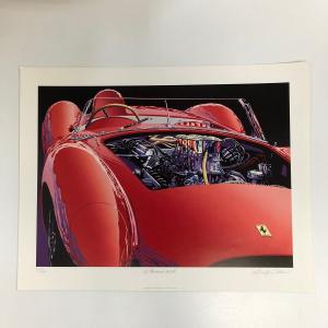 現品　'57　FERRARI　315T　ポスター｜minimaruyama