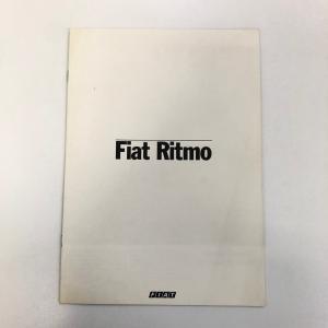 Fiat　Ritmo　カタログ｜minimaruyama