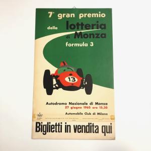 現品　7th　Gran　Premio　MONZA　ポスター｜minimaruyama