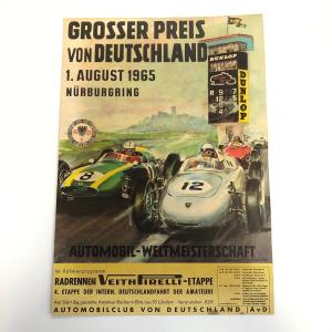 現品　GROSSER　PREIS　NURBURGRING　1965　ポスター｜minimaruyama