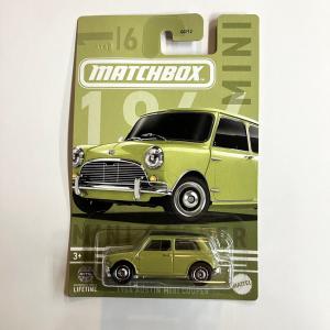 新品　絶版　マッチボックス　1964 AUSTIN MINI COOPER　ミニカー　カーキ｜minimaruyama