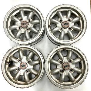 スピードスターFL-2 2枚　ミニクーパー　10インチアルミホイール スピードスター FL-2 6.5J-10 オフセット-3【シルバー