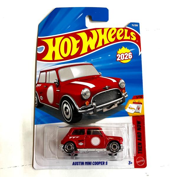 現品　HOTWHEELS AUSTIN MINI COOPER S　ミニカー