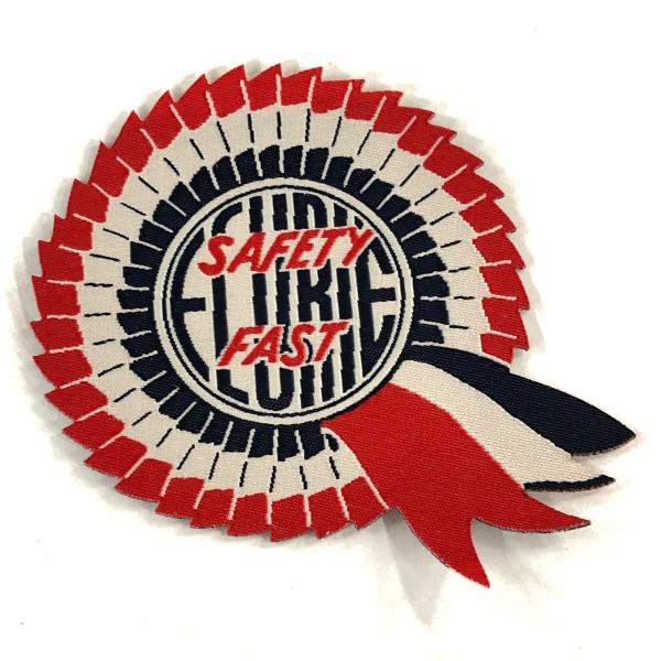 ECURIE SAFETY FAST　ロゼッタマーク　ワッペン　大