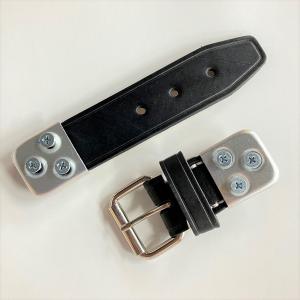 ローバーミニ ワークスタイプ ボンネット ストラップ 茶 C