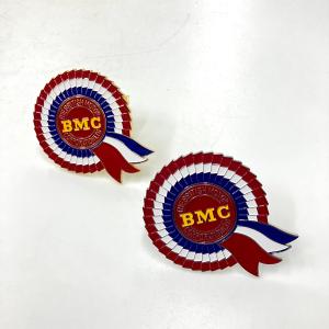 ローバーミニ/クラシックミニ BMCグリルバッジ シルバー : MINI DELTA