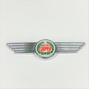 ローバー ウイングタイプ・フロントエンブレム(MINI/青) : ミニ