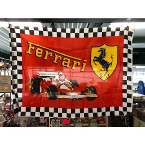 現品　Ferrari　フラッグ
