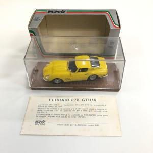 新品　絶版　BOX　MODEL　1/43　Ferrari　275GTB4　ミニカー