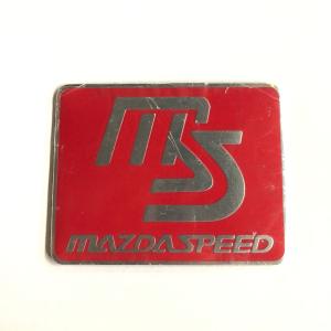 エンブレム ゴールドメッキ MAZDASPEED マツダスピードロゴ