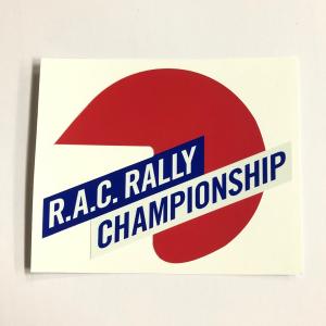 RAC　RALLY　CHAMPIONSHIHP　ステッカー｜minimaruyama