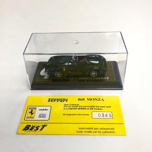 絶版　新品　ベストモデル　1/43　Ferrari　860　MONZA　ミニカー｜minimaruyama
