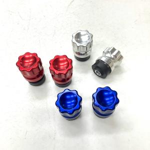 hitaさま専用ハンドルリング2本トップカバー、ロッカーカバーボルトセット 現品 アルミロッカーカバーボルトセット・レッドアルマイト : ミニ