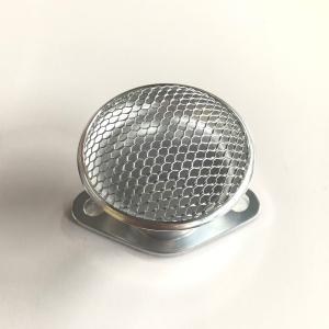 カールエアファンネル　アルミ製　網付き CR用ビレットエアファンネル シルバーアルマイト (アルミ製