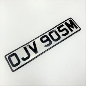 現品　英国ナンバープレート・OJV　905M｜minimaruyama