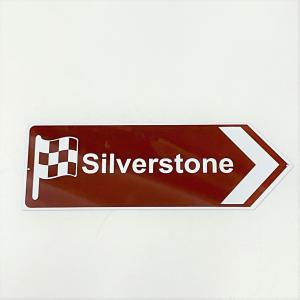現品　Silverstone　プレートディスプレイ看板｜minimaruyama