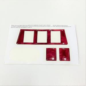 ローバー ヒータースイッチパネルステッカー・ウッド調 : ミニマルヤマ