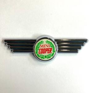 ローバー ウイングタイプ・フロントエンブレム(MINI/青) : ミニ