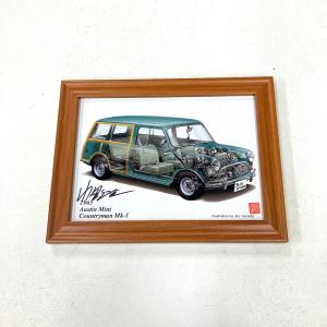 絵画 MINI 現品 クラシックミニ イラストポスター : ミニマルヤマ - 通販
