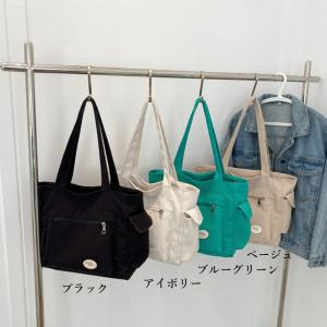 キャンバストートバッグ 韓国肩掛けバッグ【ネコ...の詳細画像1