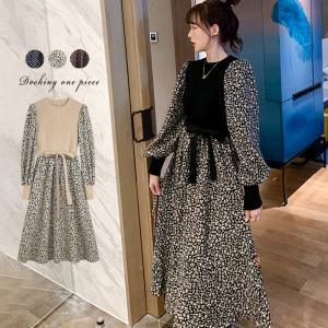 異素材 ワンピースの商品一覧 通販 Yahoo ショッピング