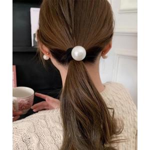 パールヘアゴム 韓国風 ヘアアクセサリー【ネコ...の詳細画像4